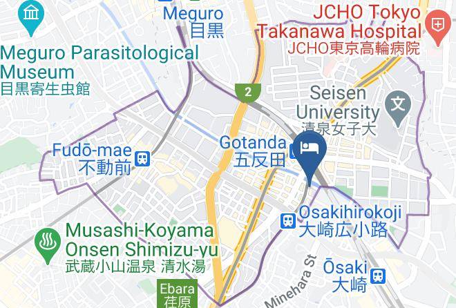 Shinagawa Ward - Hotel Lios Maps