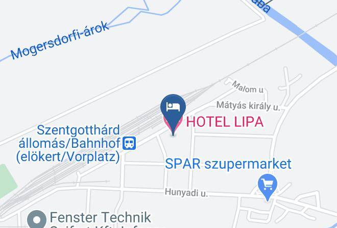 Szentgotthard - Hotel Lipa Maps