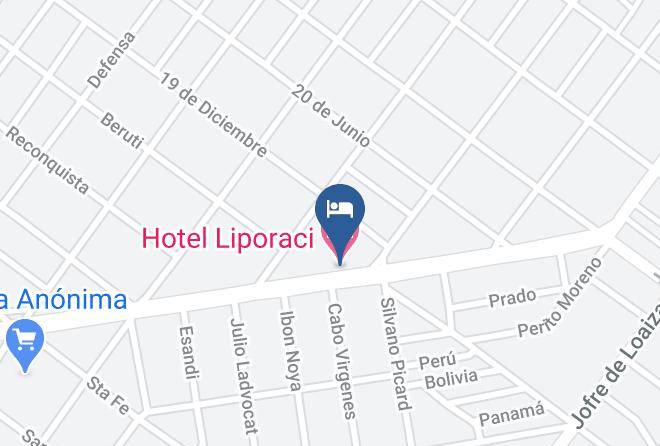 Guer Aike - Hotel Liporaci Maps