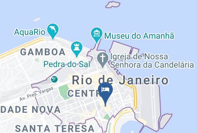 Rio De Janeiro Centro - Hotel Lips Maps