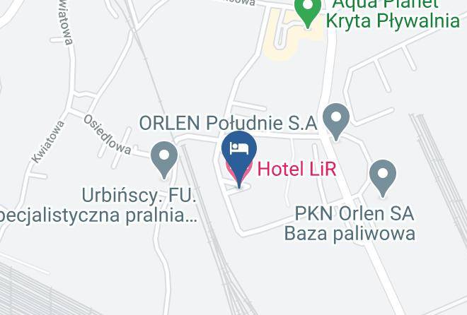 Chrzanowski - Hotel Lir Maps