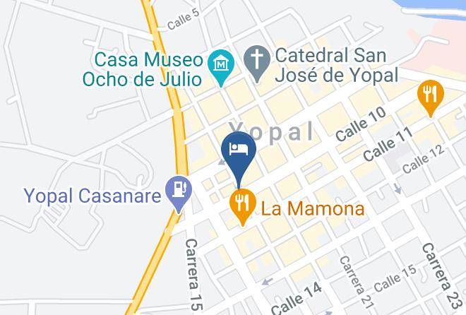 Yopal - Hotel Lirio Blanco Maps
