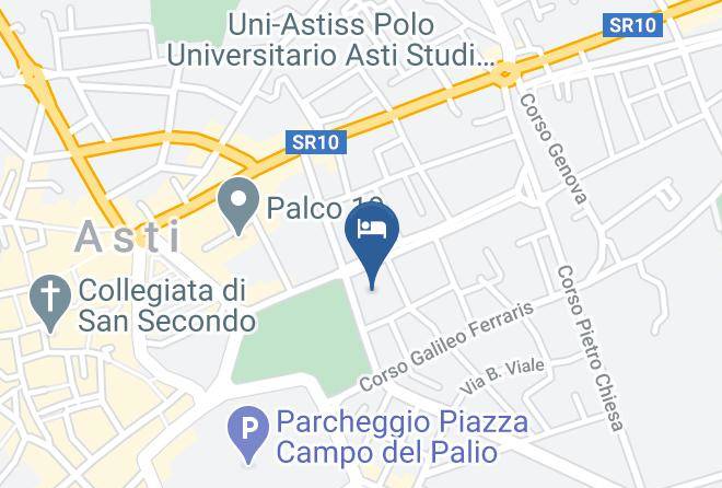 Asti - Hotel Lis Maps
