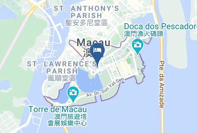 Macau - Hotel Lisboa Macau Maps
