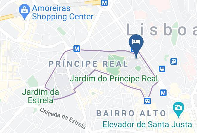 Lisbon - Hotel Lisboa Plaza Maps