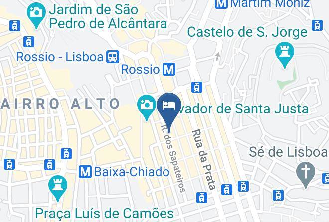 Lisbon - Hotel Lisbon Short Stay Maps
