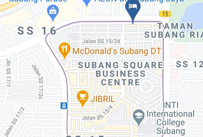 Petaling - Hotel Lismar Maps