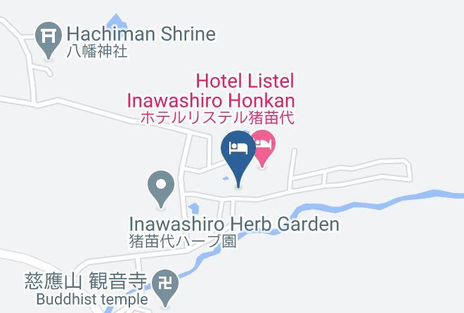 Inawashiro Townyama District - Hotel Listel Inawashiro Wing Tower Maps