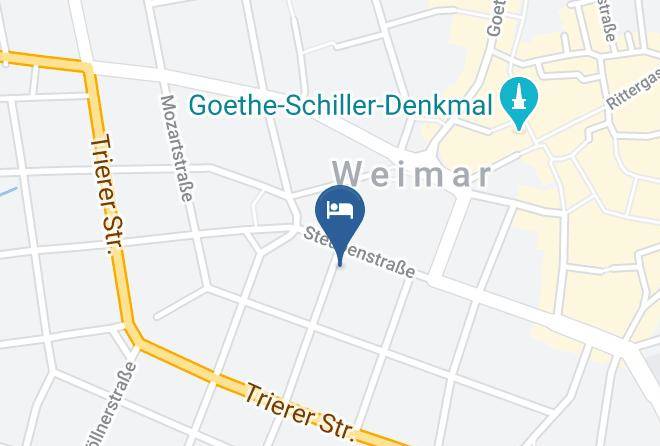 Weimar - Hotel Liszt 3 Sterne Garnihotel Maps