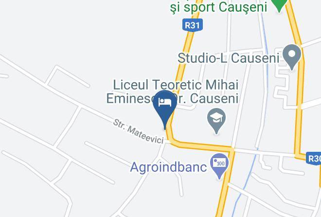 Causeni - Hotel Litas Maps