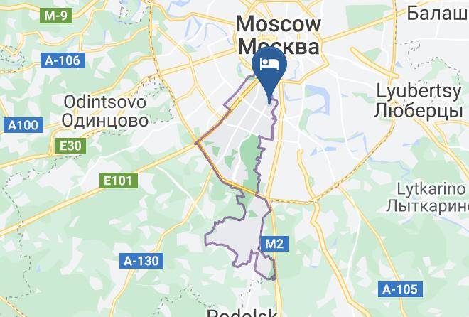 Moscow - Otel' Layt Na Nagornoy Maps