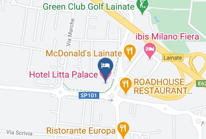 Milan - Hotel Litta Palace Maps