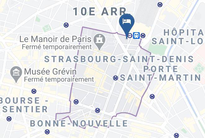 Hotel Little Regina Map