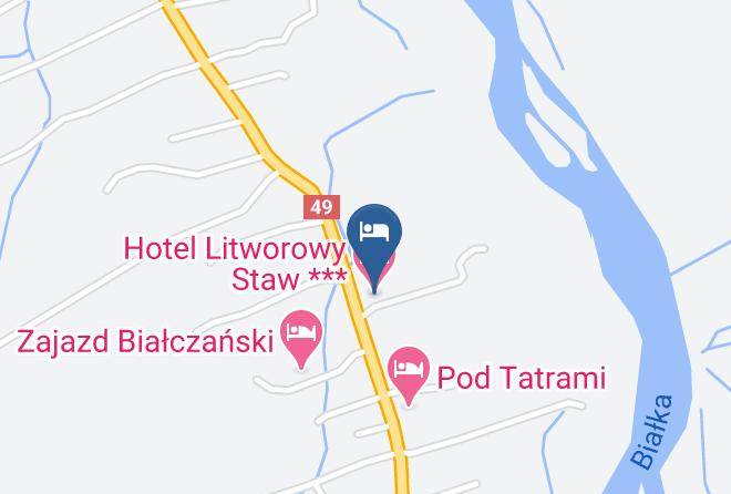 Hotel Litworowy Staw Map