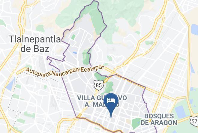 Gustavo A Madero - Hotel Live Colors Maps