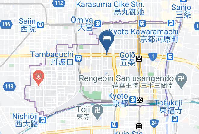 Hotel Live Max Kyoto Gojo Map