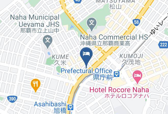Naha City - Hotel Live Max Naha Maps