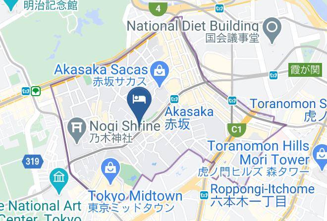 Minato Ward - Hotel Livemax Akasaka Maps