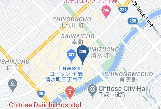 Chitose City - Hotel Livemax Chitose Maps