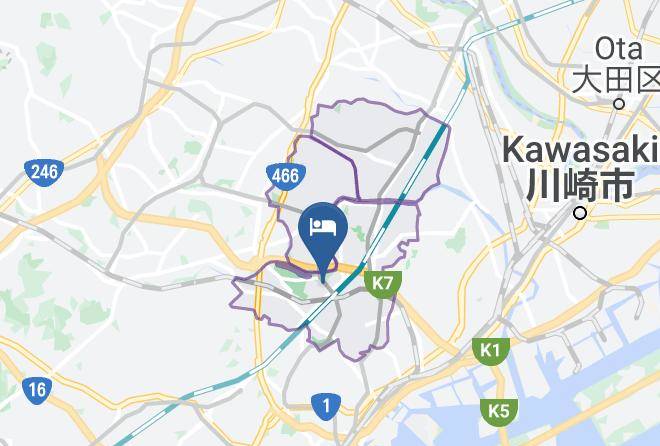 Yokohama City Kohoku Ward - Hotel Livemax Heart Yokohama Maps