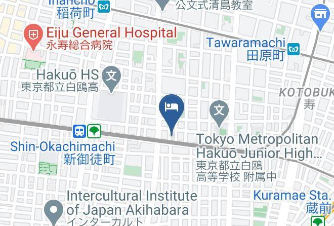 Taito Ward - Live Max Budget HigashiUeno Maps