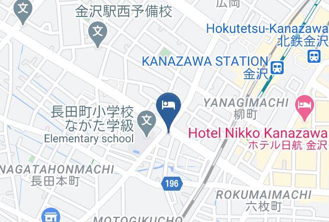 Kanazawa City - Hotel Livemax Kanazawa Ekimae Maps