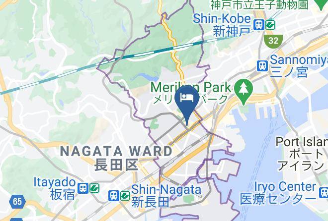 Kobe City Hyogo Ward - Hotel Livemax Kobe Maps