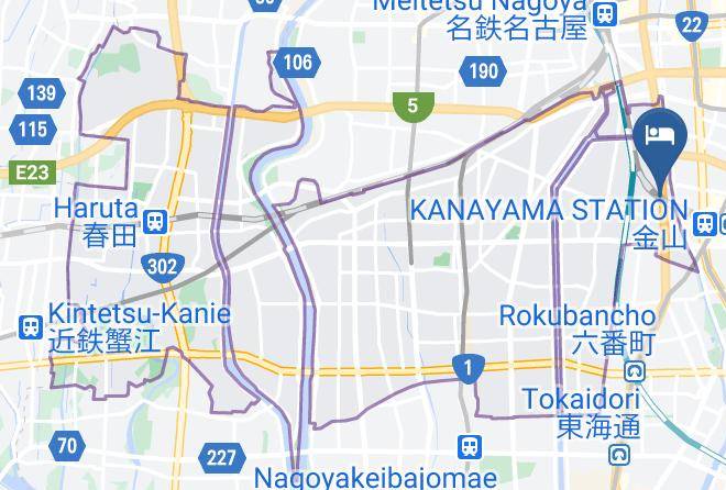 Nagoya City Nakagawa Ward - Hotel Livemax Nagoya Maps