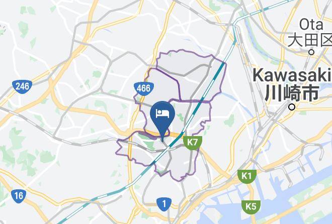 Yokohama City Kohoku Ward - Hotel Livemax Shinyokohama Maps