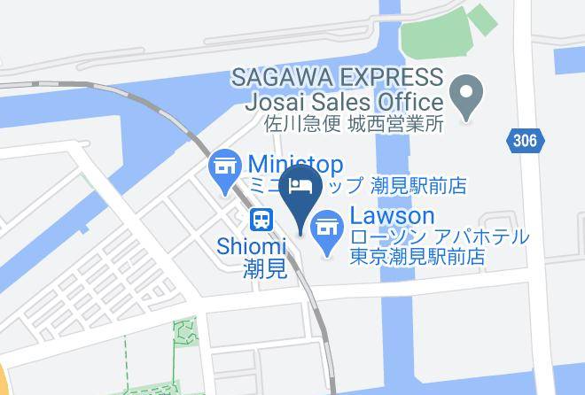Koto Ward - Hotel Livemax Tokyo Shiomi Ekimae Maps