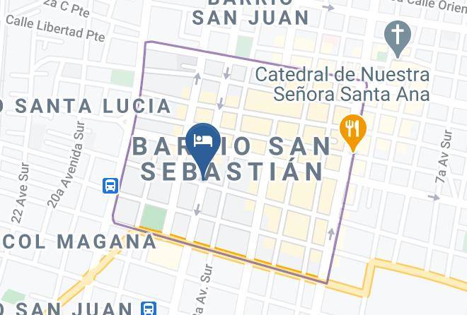 Hotel Livingston Map