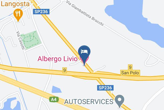 Brescia - Albergo Livio Maps