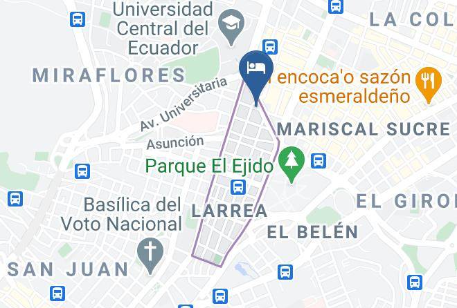 Distrito Metropolitano De Quito - Hotel L&l Maps