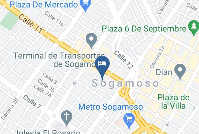 Sogamoso - Hotel Llanero Maps