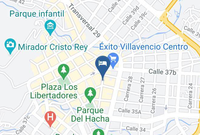 Villavicencio - Hotel Llano Oriente Maps