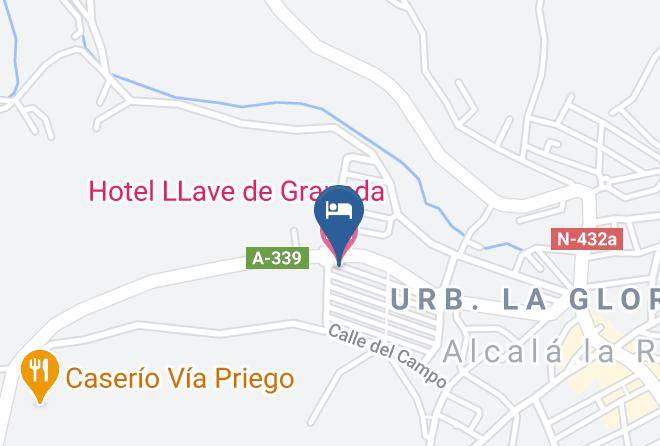 Jaen - Hotel Llave De Granada Maps
