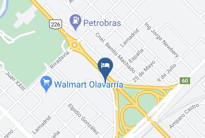 Olavarria - Hotel Lleras Park Boutique Maps