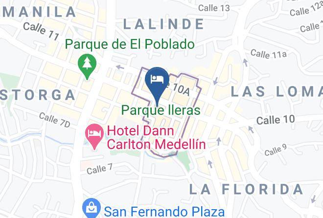 Medellin - Hotel Lleras Premium Maps