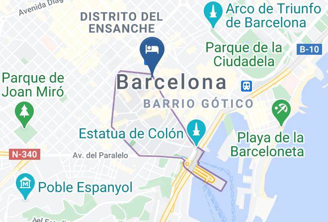 Barcelona - Hotel Lloret Rambles Barcelona Maps