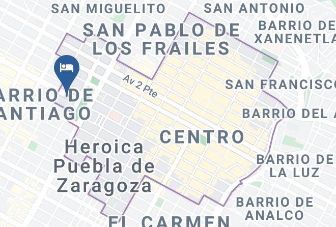 Heroica Puebla De Zaragoza Puebla - Hotel Loa Inn Av Juarez Maps