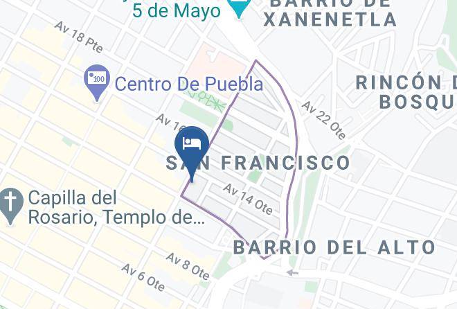 Puebla Puebla - Hotel Loa Inn Centro Maps