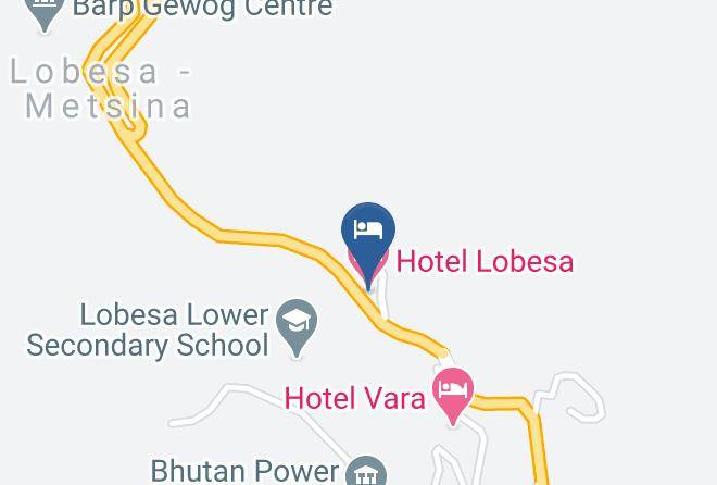 Thimphu - Hotel Lobesa Maps