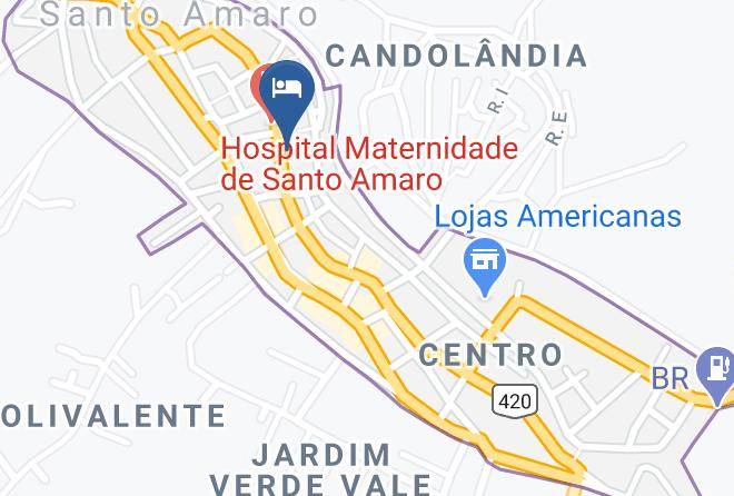 Santo Amaro - Hotel Lobo Maps