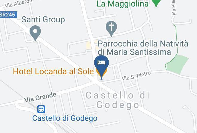 Treviso - Hotel Locanda Al Sole Maps