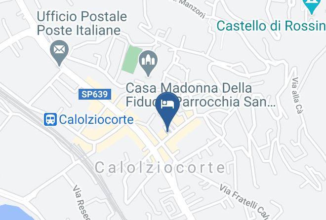 Lecco - Hotel Locanda Del Mel Maps