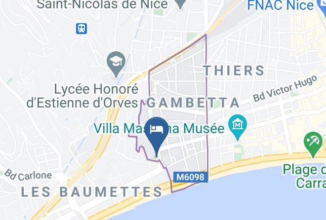 Maritime Alps - Hotel Locarno Maps