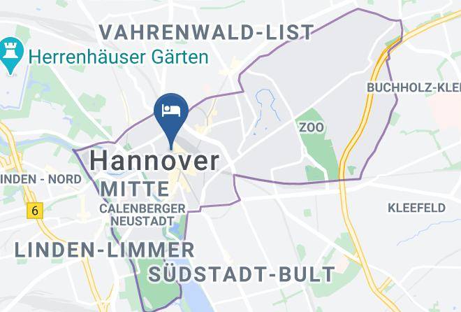 Stadt Hannover - Hotel Loccumer Hof Maps