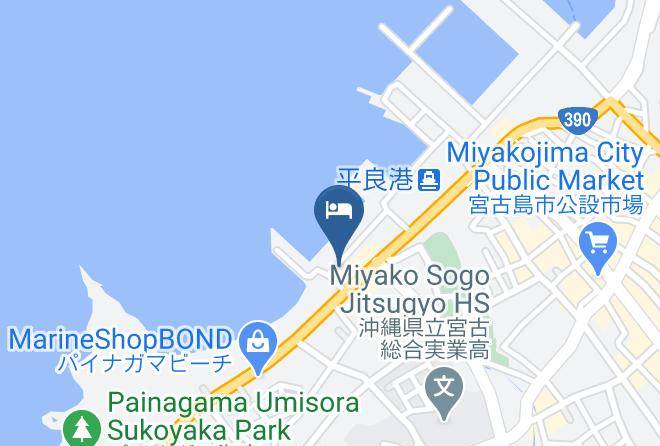 Miyakojima City - Hotel Locus Maps