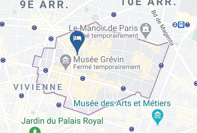 Paris - Hotel Lodge Du Centre Maps