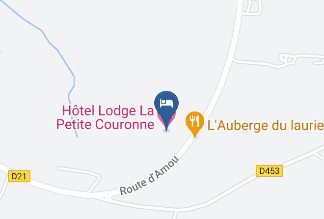 Landes - Hotel Lodge La Petite Couronne Maps